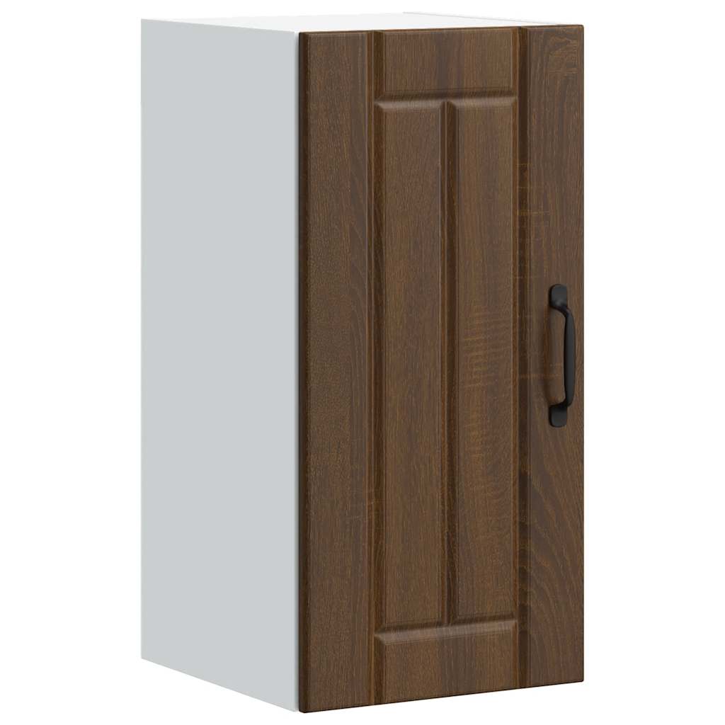vidaXL Kitchen Wall Cabinet Lucca Brown Oak Engineered Wood 1