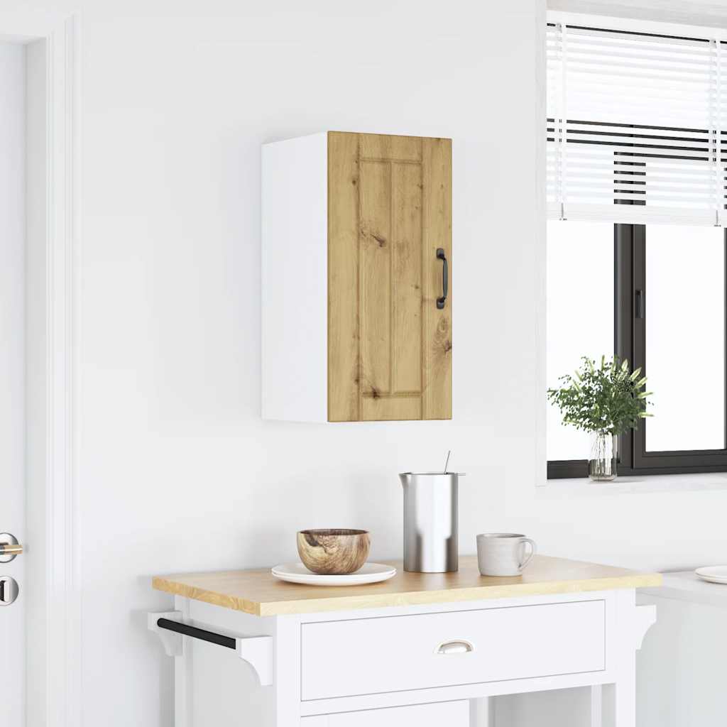 vidaXL Kitchen Wall Cabinet Lucca Artisan Oak Engineered Wood 1