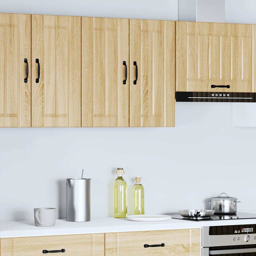 vidaXL Kitchen Wall Cabinet Lucca Sonoma Oak Engineered Wood 3