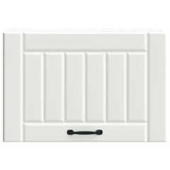 vidaXL Kitchen Wall Cabinet Lucca White Engineered Wood 5