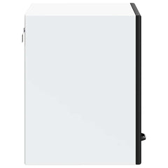 vidaXL Kitchen Wall Cabinet Lucca Black Engineered Wood 6