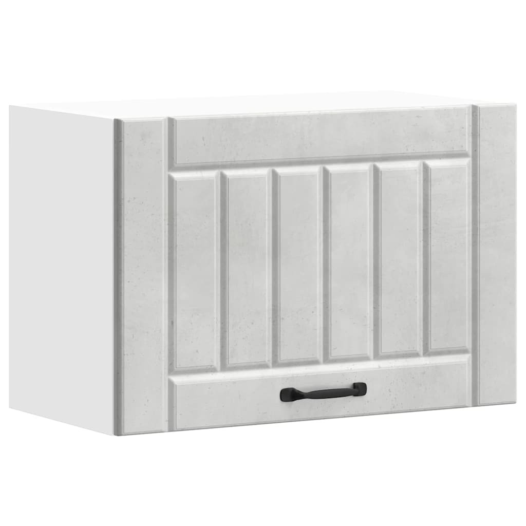 vidaXL Kitchen Wall Cabinet Lucca Concrete Grey Engineered Wood 2
