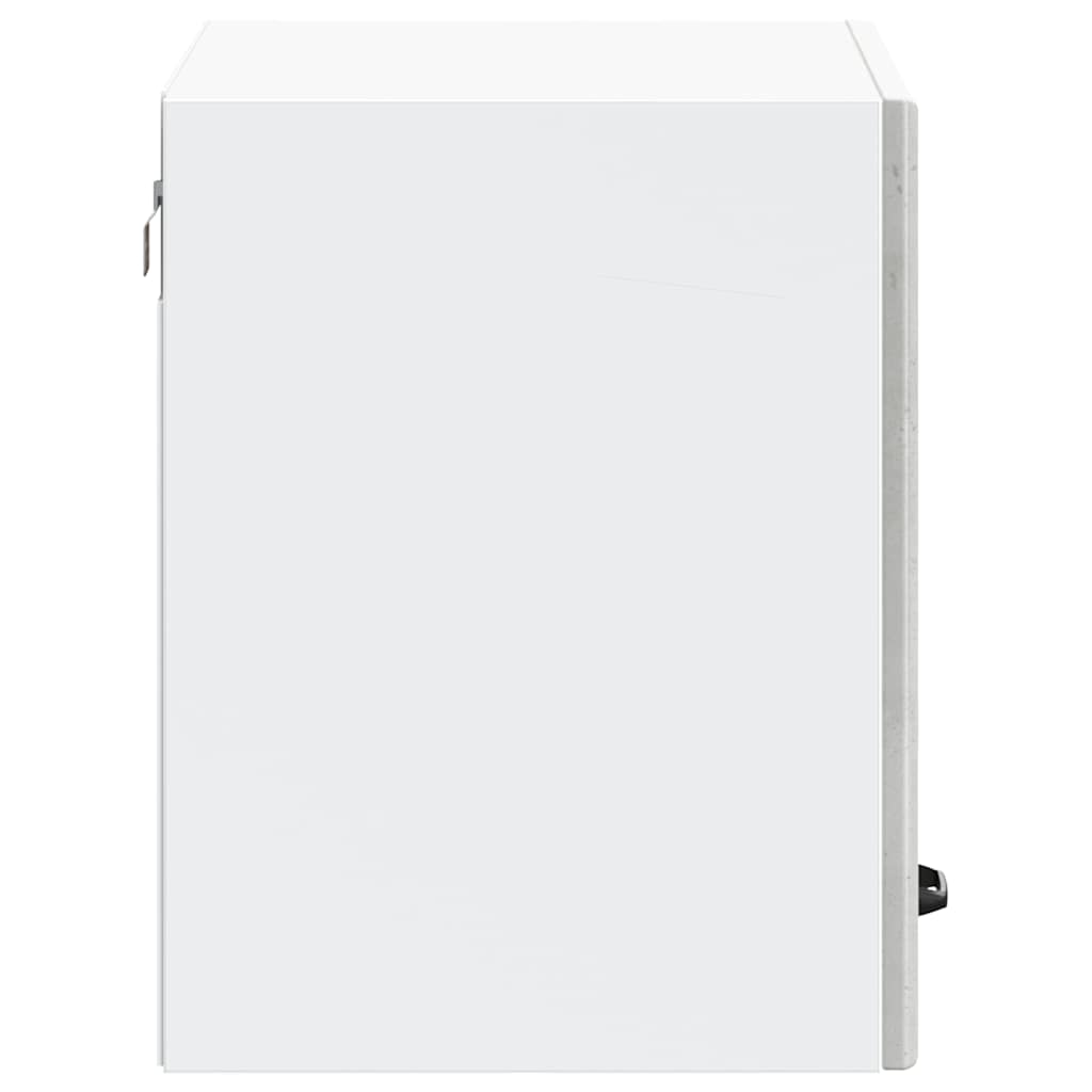 vidaXL Kitchen Wall Cabinet Lucca Concrete Grey Engineered Wood 6