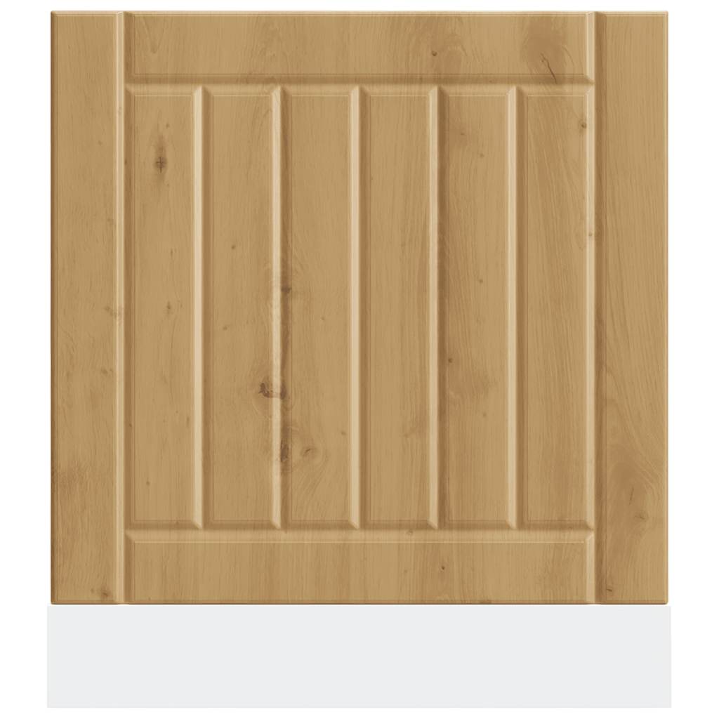 vidaXL Dishwasher Panel Lucca Artisan Oak Engineered Wood 4