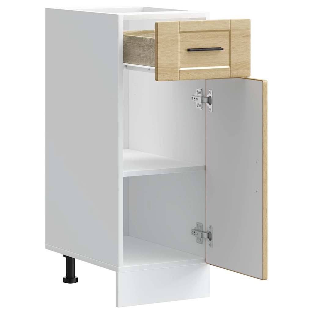 vidaXL Kitchen Base Cabinet Porto Sonoma Oak Engineered Wood 5