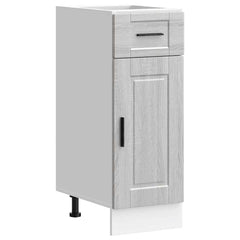 vidaXL Kitchen Base Cabinet Porto Grey Sonoma Engineered Wood 2