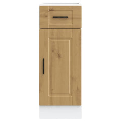 vidaXL Kitchen Base Cabinet Porto Artisan Oak Engineered Wood 4