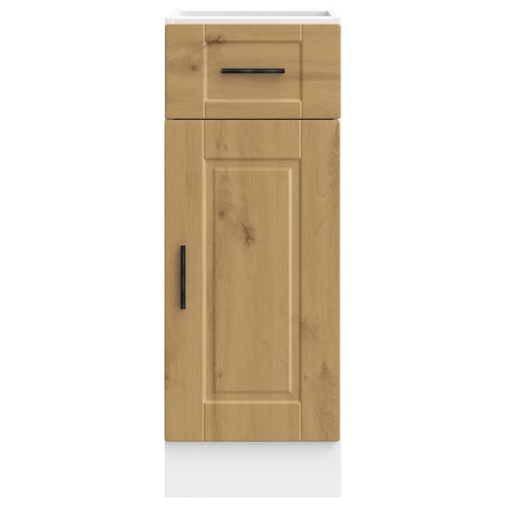 vidaXL Kitchen Base Cabinet Porto Artisan Oak Engineered Wood 4