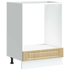 vidaXL Oven Cabinet Porto Sonoma Oak Engineered Wood 2