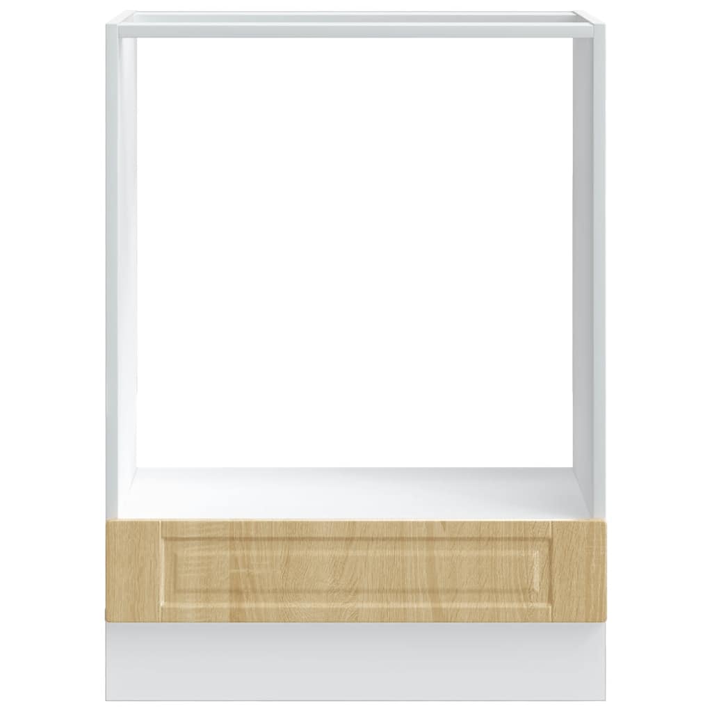 vidaXL Oven Cabinet Porto Sonoma Oak Engineered Wood 4