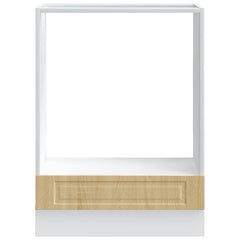 vidaXL Oven Cabinet Porto Sonoma Oak Engineered Wood 4