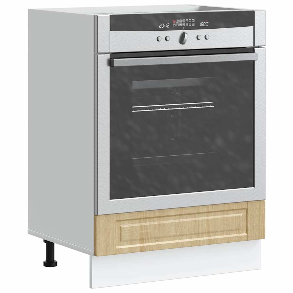 vidaXL Oven Cabinet Porto Sonoma Oak Engineered Wood 1