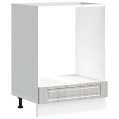 vidaXL Oven Cabinet Porto Grey Sonoma Engineered Wood 2