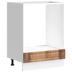 vidaXL Oven Cabinet Porto Old Wood Engineered Wood 2