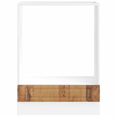 vidaXL Oven Cabinet Porto Old Wood Engineered Wood 4