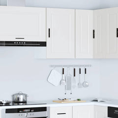 vidaXL Kitchen Wall Cabinet Porto White Engineered Wood 4