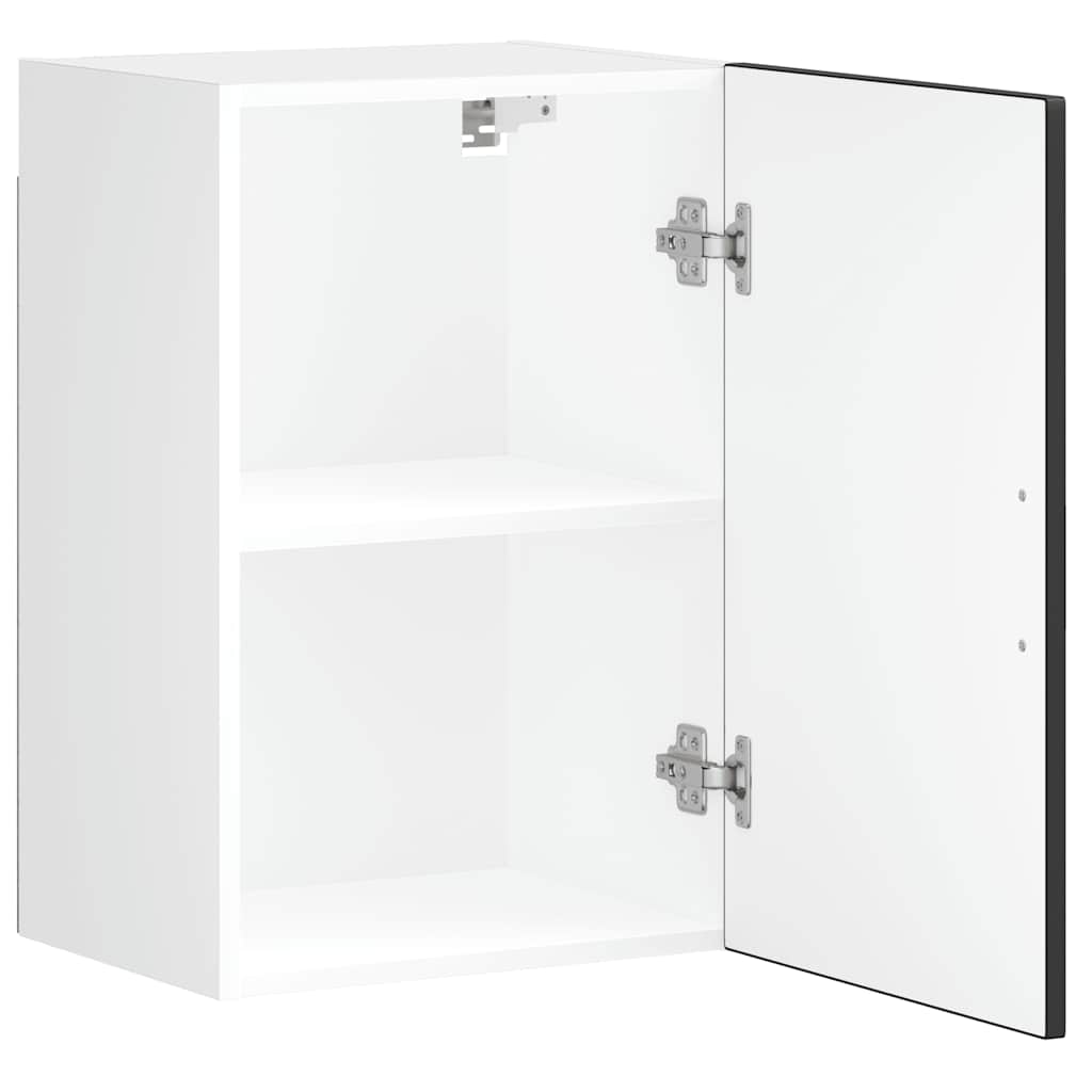 vidaXL Kitchen Wall Cabinet Porto Black Engineered Wood 6