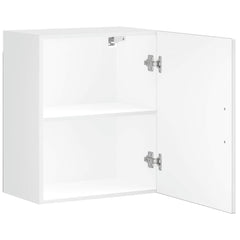 vidaXL Kitchen Wall Cabinet Porto High Gloss White Engineered Wood 6