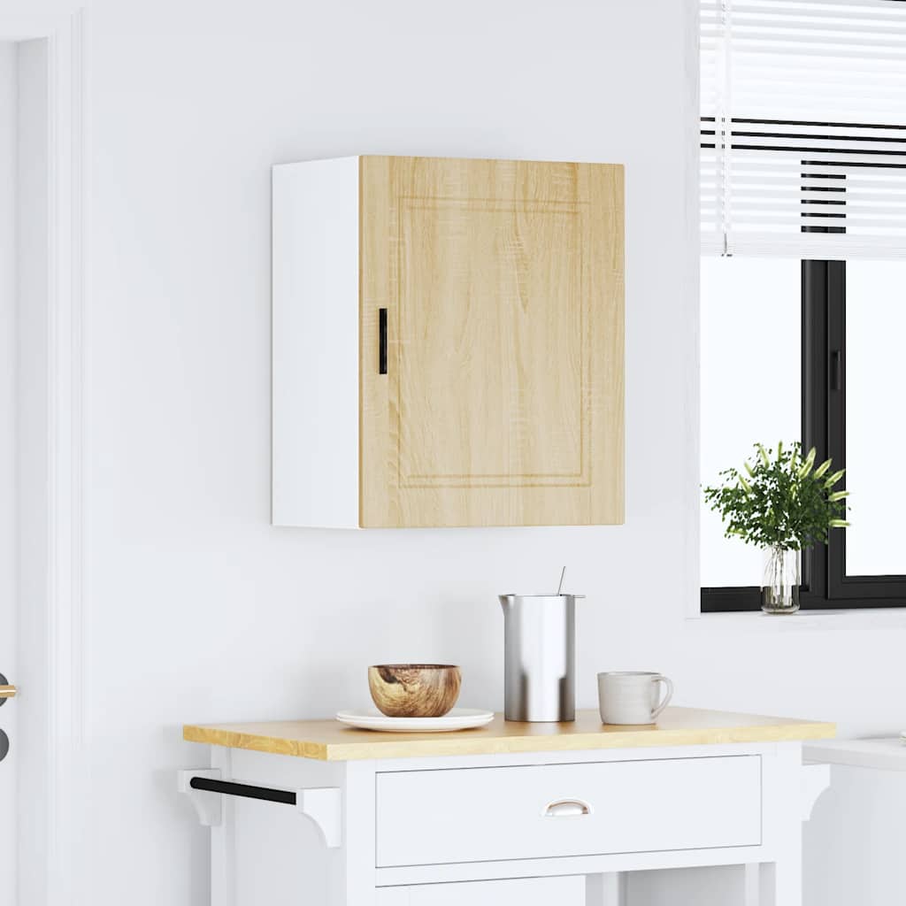 vidaXL Kitchen Wall Cabinet Porto Sonoma Oak Engineered Wood 3