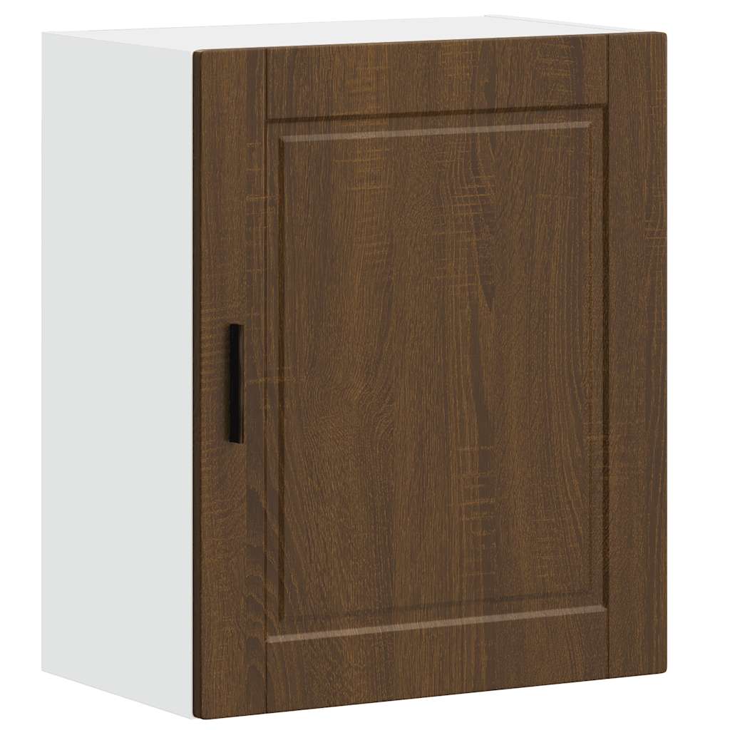 vidaXL Kitchen Wall Cabinet Porto Brown Oak Engineered Wood 2