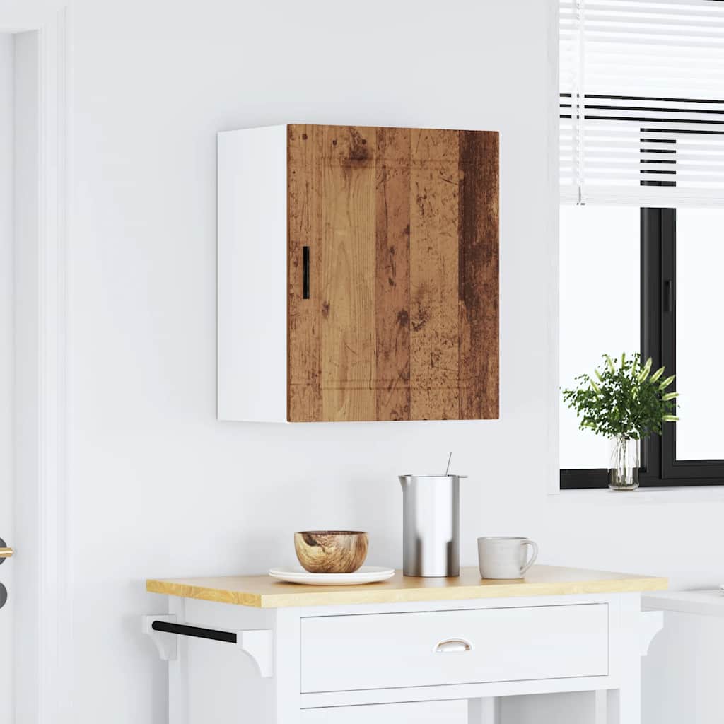 vidaXL Kitchen Wall Cabinet Porto Old Wood Engineered Wood 3
