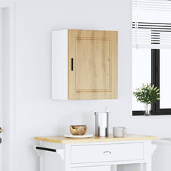 vidaXL Kitchen Wall Cabinet Porto Artisan Oak Engineered Wood 3