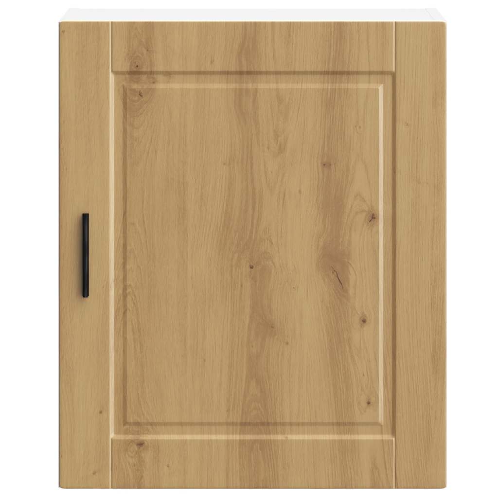 vidaXL Kitchen Wall Cabinet Porto Artisan Oak Engineered Wood 5