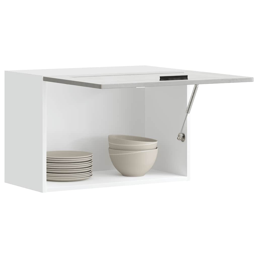vidaXL Kitchen Wall Cabinet Porto Concrete Grey Engineered Wood 1
