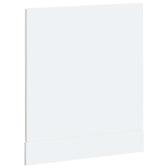 vidaXL Dishwasher Panel Porto High Gloss White 60x1.5x57 cm Engineered Wood 6