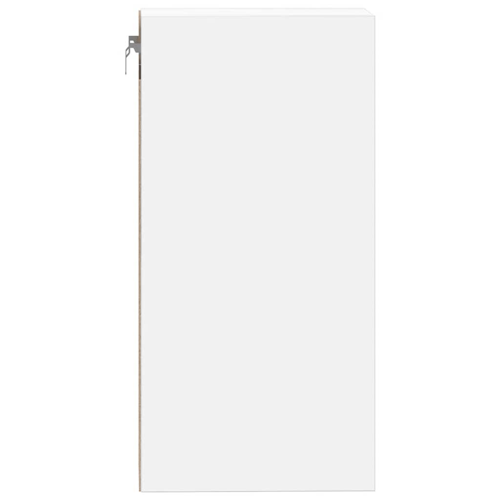 vidaXL Hanging Cabinet Riga White 30x29.5x60 cm Engineered Wood 5