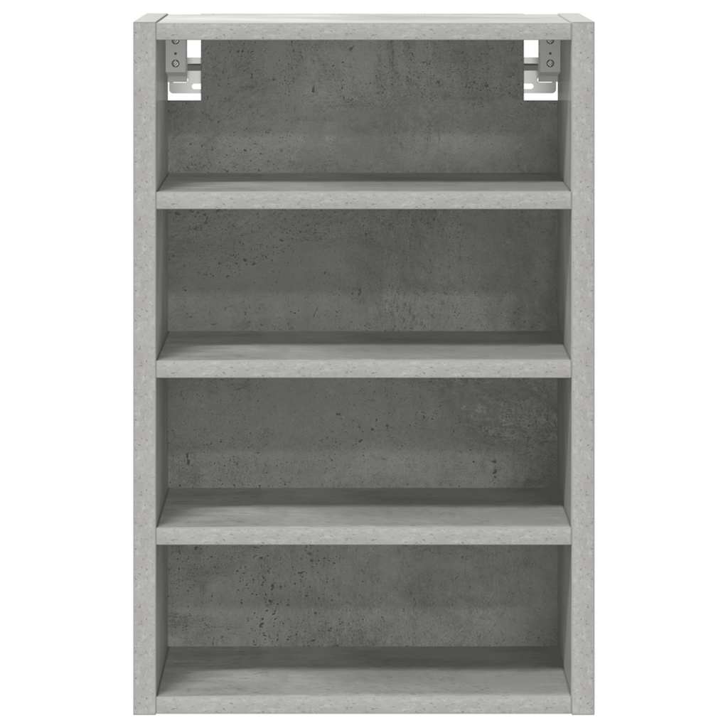 vidaXL Hanging Cabinet Riga Concrete Grey 40x29.5x60 cm Engineered Wood 4