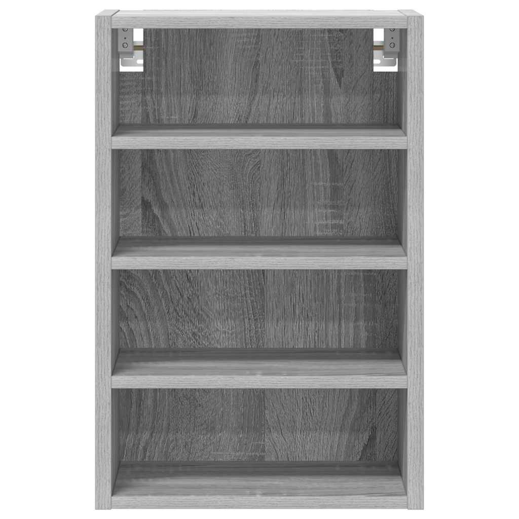 vidaXL Hanging Cabinet Riga Grey Sonoma 40x29.5x60 cm Engineered Wood 4