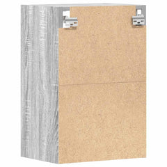 vidaXL Hanging Cabinet Riga Grey Sonoma 40x29.5x60 cm Engineered Wood 6