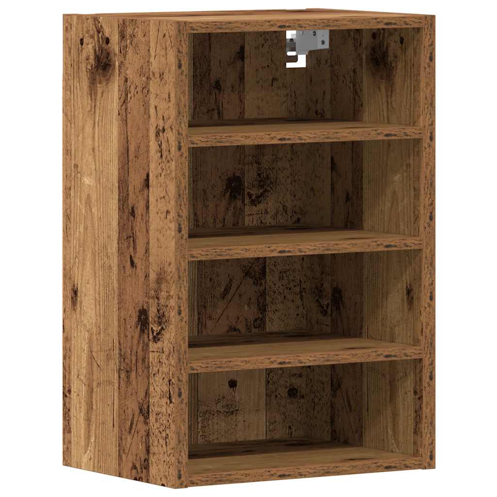 vidaXL Hanging Cabinet Riga Old Wood 40x29.5x60 cm Engineered Wood 2