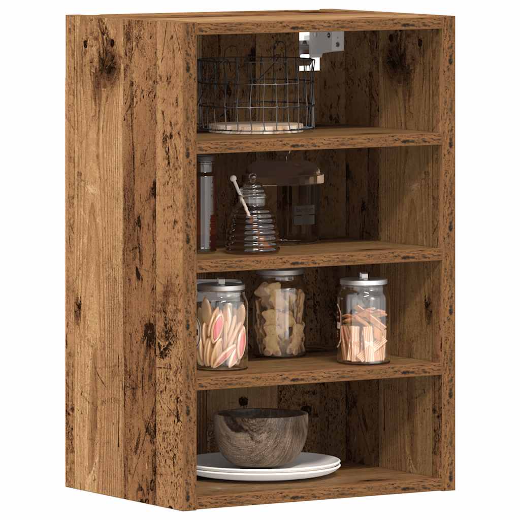 vidaXL Hanging Cabinet Riga Old Wood 40x29.5x60 cm Engineered Wood 1