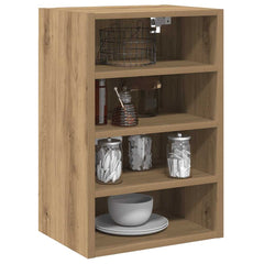 vidaXL Hanging Cabinet Riga Artisan Oak 40x29.5x60 cm Engineered Wood 3