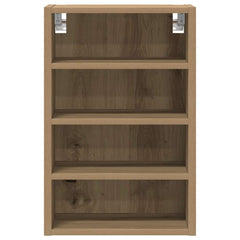 vidaXL Hanging Cabinet Riga Artisan Oak 40x29.5x60 cm Engineered Wood 4