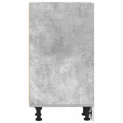 vidaXL Bottom Cabinet Riga Concrete Grey 20x44.5x81.5 cm Engineered Wood 5