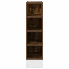 vidaXL Bottom Cabinet Riga Smoked Oak 20x44.5x81.5 cm Engineered Wood 4