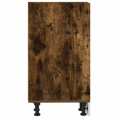 vidaXL Bottom Cabinet Riga Smoked Oak 20x44.5x81.5 cm Engineered Wood 5