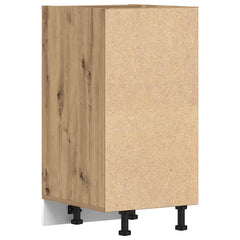 vidaXL Bottom Cabinet Riga Artisan Oak 40x44.5x81.5 cm Engineered Wood 6