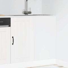 vidaXL Kitchen Base Cabinet "Lucca" Engineered Wood White