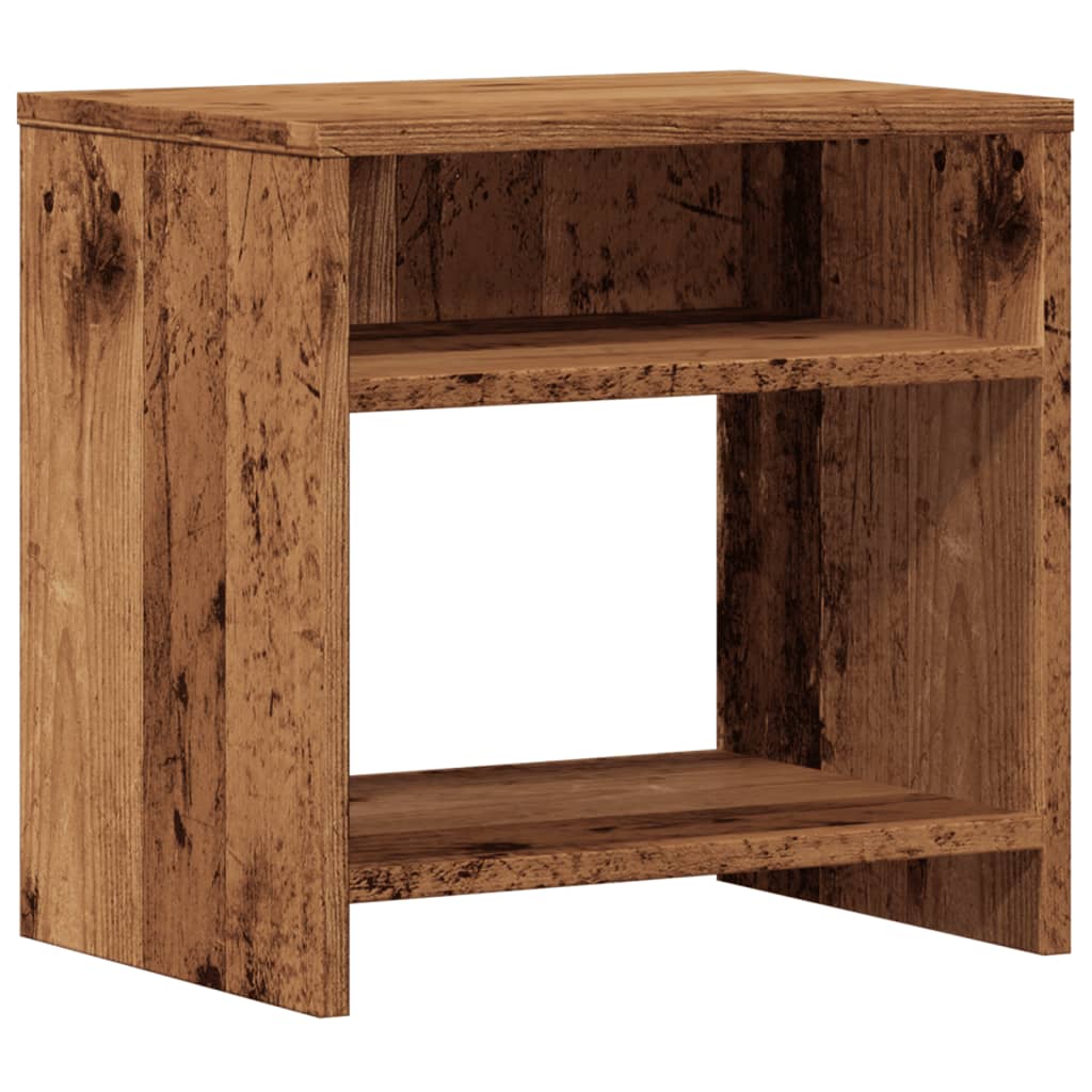 vidaXL Bedside Cabinets 2 pcs Old Wood 40x30x40 cm Engineered Wood 5
