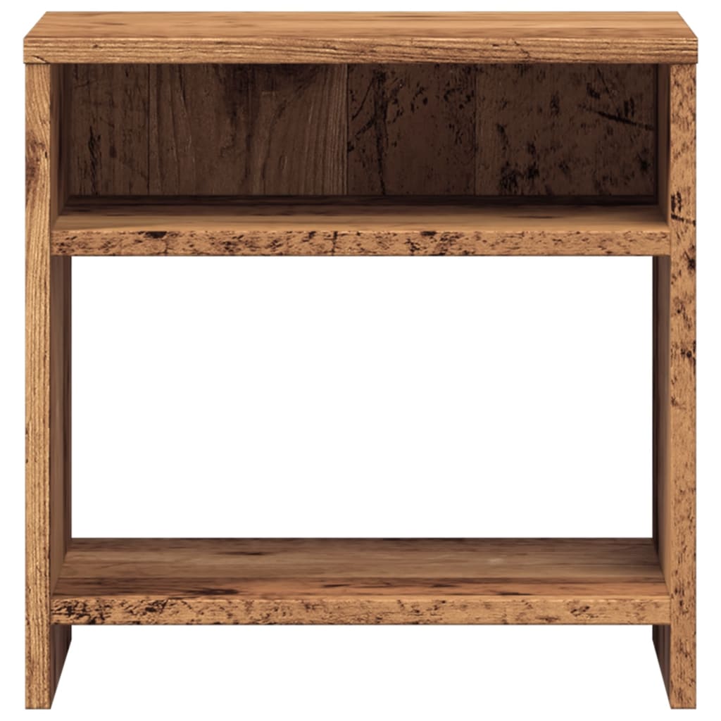 vidaXL Bedside Cabinets 2 pcs Old Wood 40x30x40 cm Engineered Wood 6