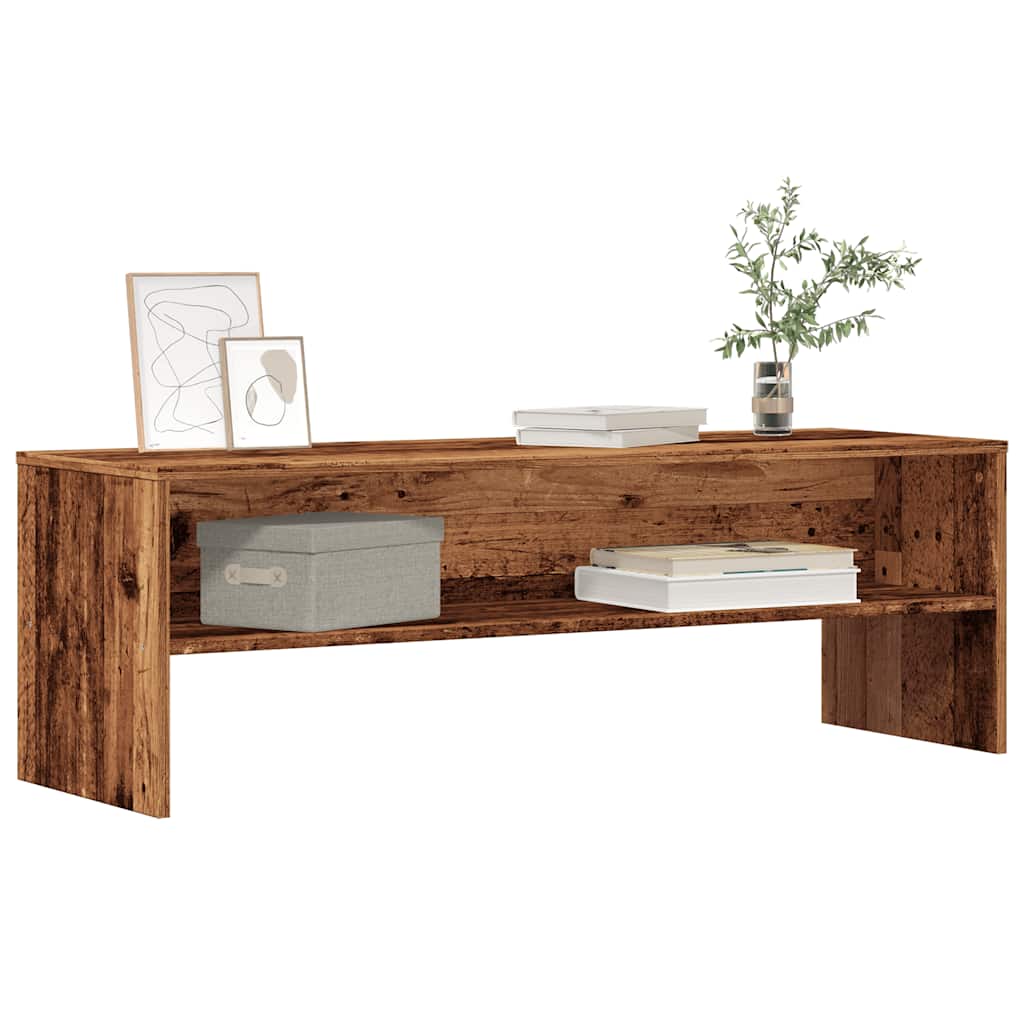 vidaXL TV Cabinet Old Wood 120x40x40 cm Engineered Wood 3