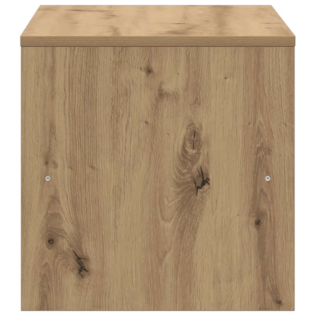 vidaXL TV Cabinet Artisan Oak 80x40x40 cm Engineered Wood 5