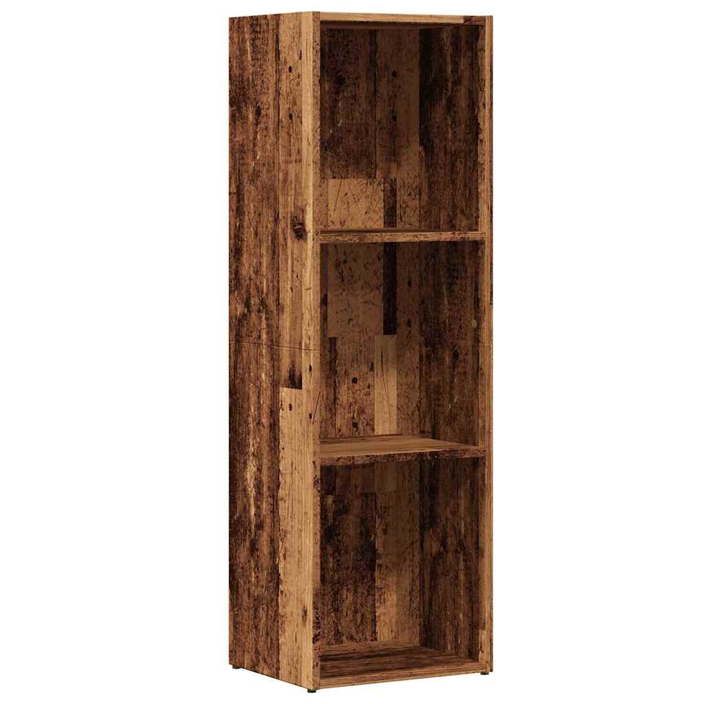 vidaXL Book Cabinet Old Wood 36x30x114 cm Engineered Wood 2
