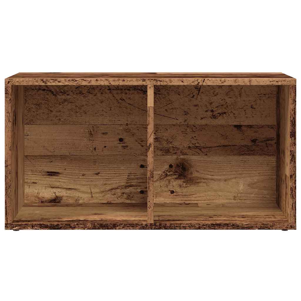 LP Storage Box Old Wood Engineered Wood, image 4