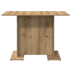vidaXL Dining Table Artisan Oak 110x60x75 cm Engineered Wood 5