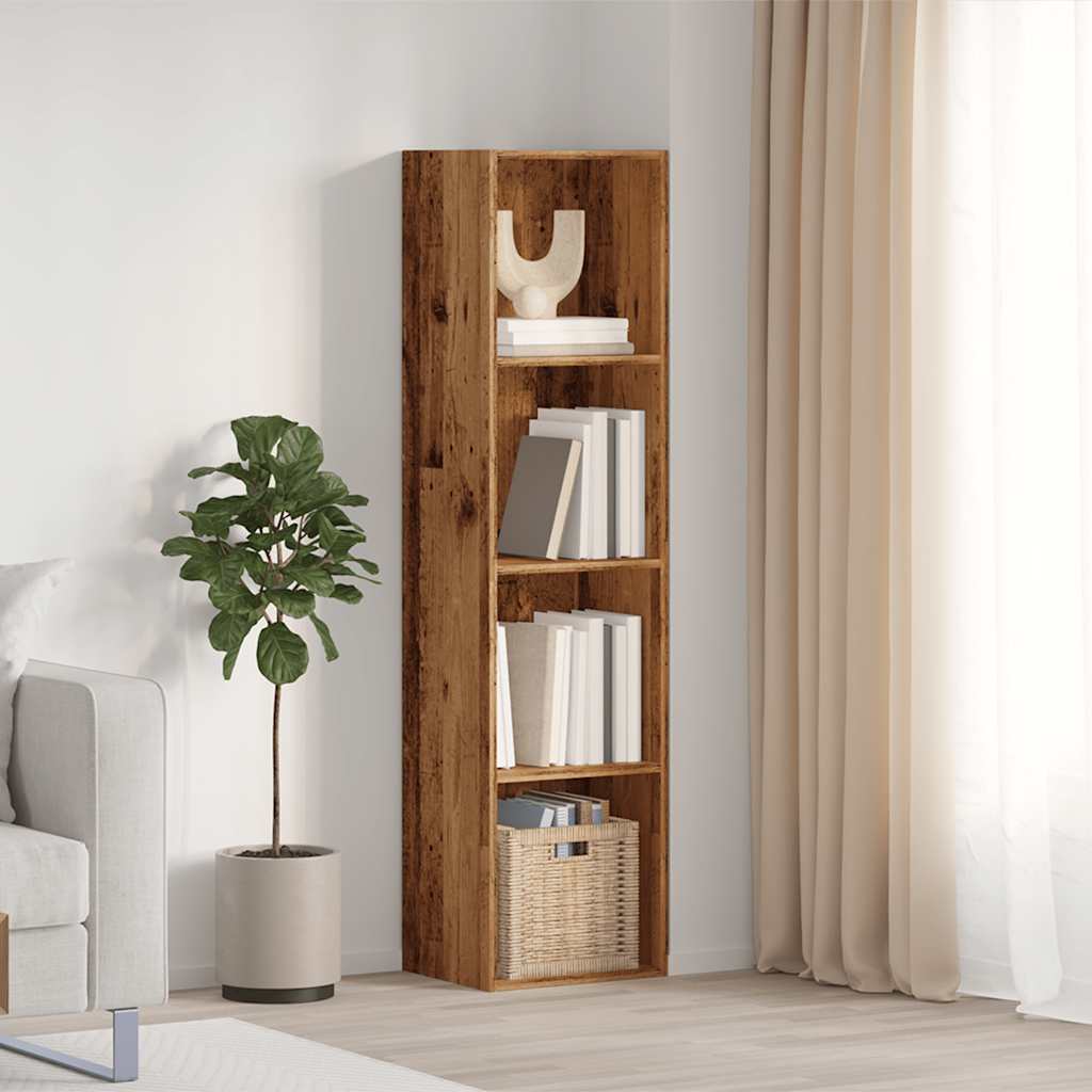 vidaXL Book Cabinet | Old wood | Engineered wood | Large | Book Cabinet 1